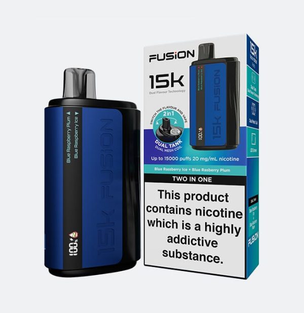 Fusion 2 In 1 Original Disposable Dual Flavor Vape 15000 Puffs 20mg