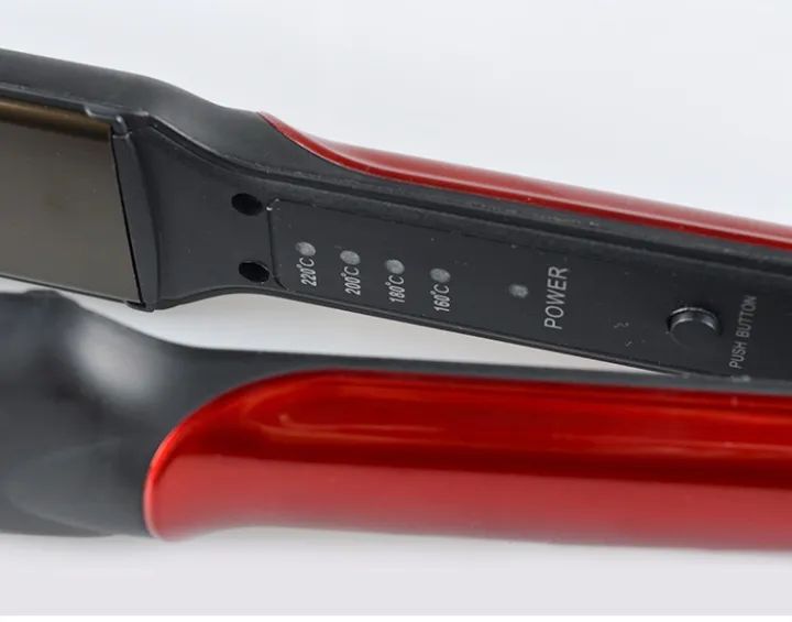 Kemei Km-531 Professional Hair Straightener with Temperature Control ionic plate hair straight